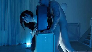 sadako's big ass gets stuck in the tv