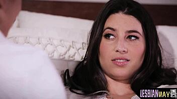 Seductive Milf Dominates Cute Babe In Intense Lesbian Tribbing