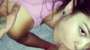 White wolf watches his wife white moon deepthroat in pov