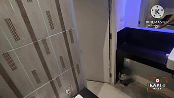 Quickie with hot Thai MILF ends with a creampie surprise