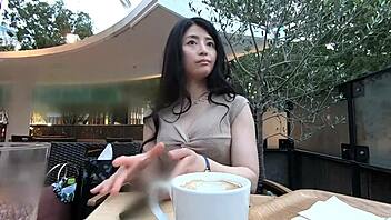 japanese babe riding with wild passion in hardcore doggystyle