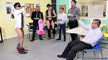 Straight lances celebrate big birthday with gay sex party