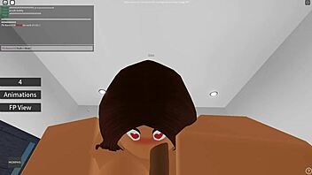 Amateur first time doggystyle riding