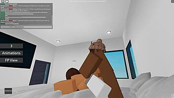 Amateur first time doggystyle riding