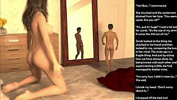 I enjoy the small 18+ gesture in this 3d cartoon sex episode.