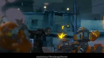 Beautiful 3D animated fuckfest with horny teens