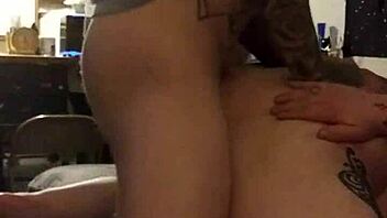 Chubby BBW Takes Monster Cock Anal