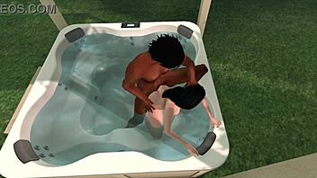 Sexy Outdoor Muff Diving Leads to Pussy Licking Cumshot Orgasm