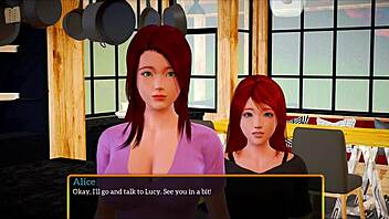 exploring my new family in this game episode