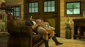 Dude ranch where big tits get rode hard by monster cocks