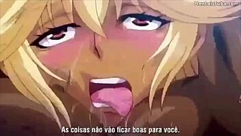 Hentai Anime Compilation with Naive Blonde and Redhead in Creampie Anal Action!