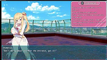 Bound magical girl in hentai game!