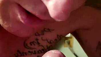 brittny performs blowjob for cash, aiming for cumshot in gay scene