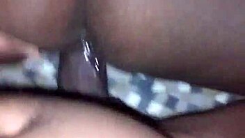 Hitting Shay's tight wet pussy from behind for creampie?