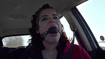 why drive with a ball gag on?