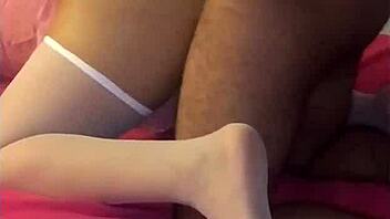 My Latina wife is a sex doll and I am fucking her