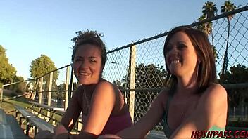 Narrative-Neutral Aurora and Jessica Demonstrate Expert Oral Techniques in Lesbian Scene