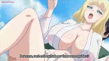 Hentai Anime Compilation with Naive Blonde and Redhead in Creampie Anal Action!