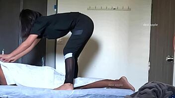 Indian Manipur Girl Gets Sensual Erotic Massage at Spa