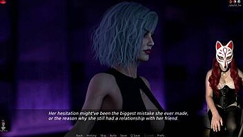 Ms. Denver performs erotically on stage in episode 41