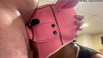 Is This Black Pig Ready For Humiliating Deepthroat And Salivating Throat Juice?