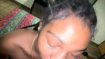 i convinced my gay hg to suck my huge dick while her gf watched