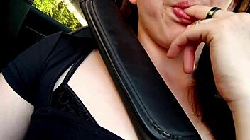 Young Slut Swallows Driver's Cum For Uber Payment