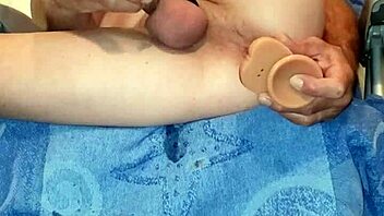 homemade solo with toys and cum play