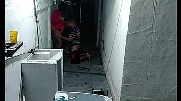 Neighbor catches me naked