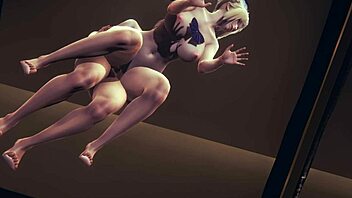 Barbara gets hard sex with futanari?