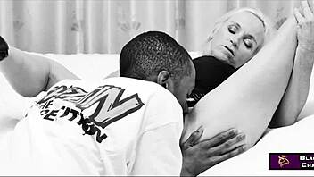 busty blonde cougar wife dani dare gets power fucked by bbc at home.