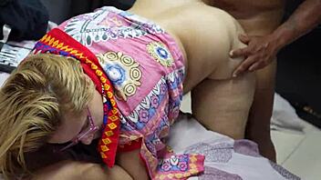 my horny stepsister loves rough fucking my cock in doggystyle with deepthroat