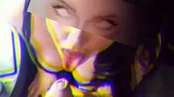 wife acts as prostitute in cabins, gets filled with cum by shy single