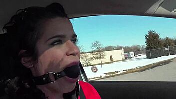 why drive with a ball gag on?