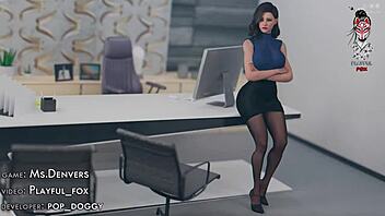 Ms. Denver performs erotically on stage in episode 41