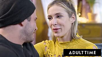 adult time - petite aiden ashley gets creampied on first date! 😍