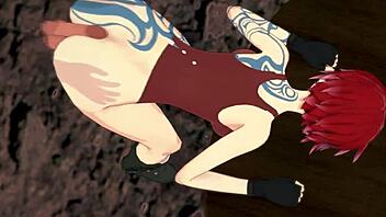 Lilith, the tattooed babe, bends over for intense doggystyle fucking in this uncensored 3D hentai