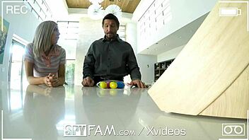 Stepfather’s Easter surprise: hardcore sex with a big cock