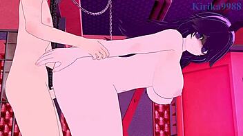 lusia and hex maniac have intense sex in pokemon hentai 😈