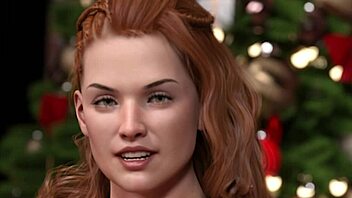 Let's Play Night Before Christmas With Shaved Pussy