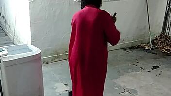 Neighbor catches me naked