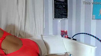 Maxine X Uses Biggest Dildos for Anal and Clit Stimulation in Webcam Show.