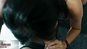 couldn't resist fucking my stepsister in her tight exercise pants?