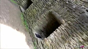 redhead latina teen gets fucked outside on first date 😏