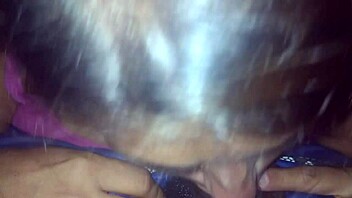 BBW slut gets cum on face from monster black cock!