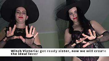 Halloween Orgy: Witches Bent Over and Cumming Hard