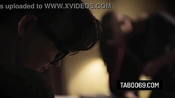 Man, Lena Paul’s busty ass gets slammed by boss’s husband!