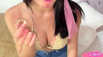 Hey, made my stepsister guess flavors but ended up banging instead!