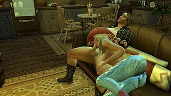 Dude ranch where big tits get rode hard by monster cocks