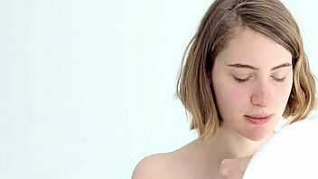 Young Babe Blowing and Popping Her First Balloon